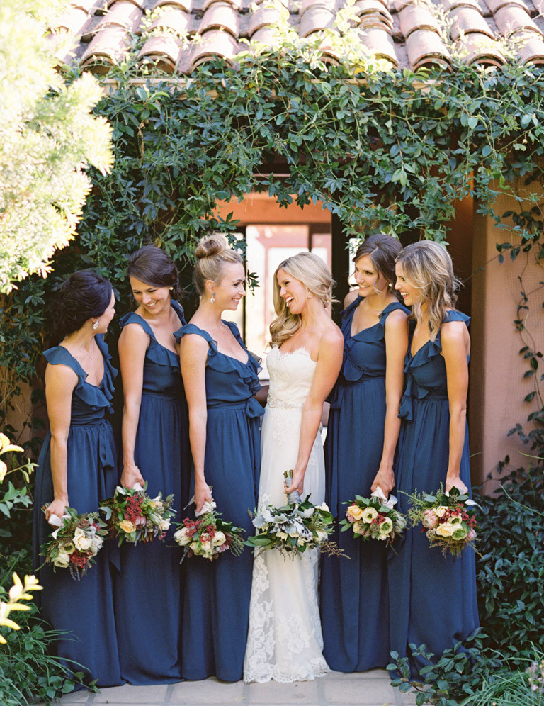 Colors For August Wedding
 Blue Hues