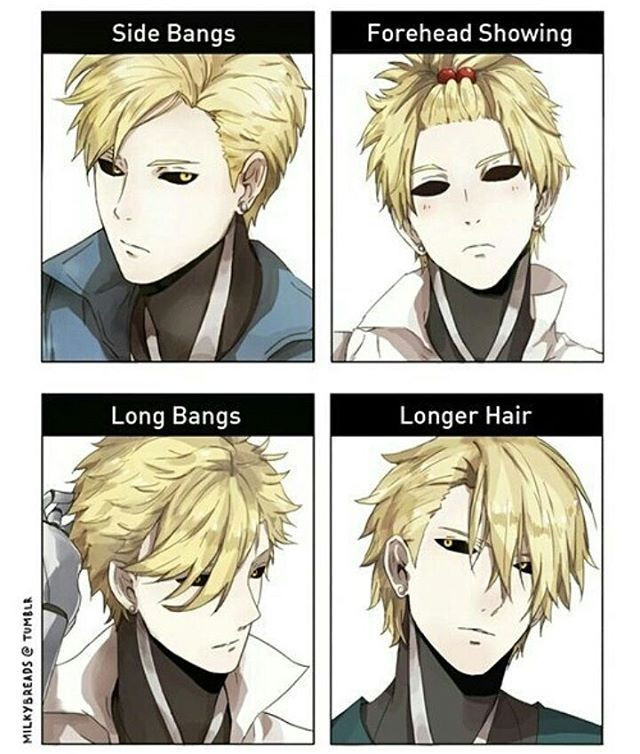 Cool Anime Hairstyles For Guys
 