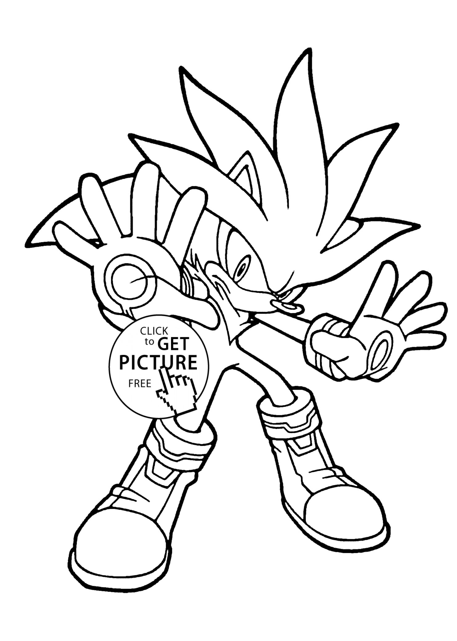 Cool Boys Coloring Pages
 Cool Sonic coloring pages for kids printable free
