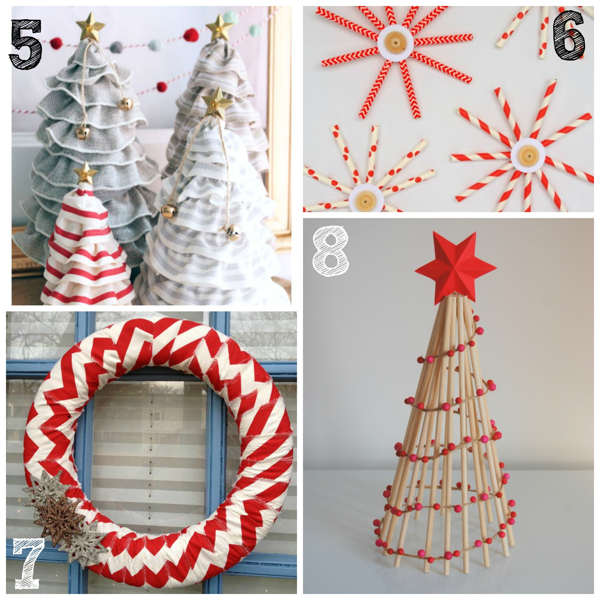 Cool DIY Decorations
 CANT TAKE UR EYES OF THE BEAUTIFUL HANDMADE CHRISTMAS