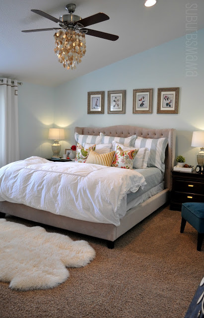 Cool Master Bedroom
 Suburbs Mama Master Bedroom Makeover