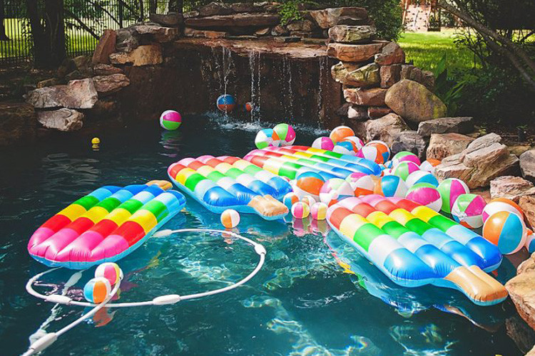 Cool Pool Party Ideas For Adults
 Bright & Modern Popsicle Pool Party 2nd Birthday