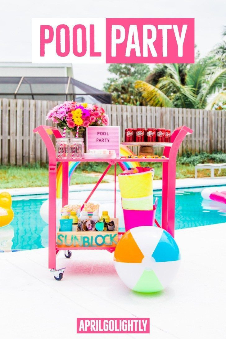 Cool Pool Party Ideas For Adults
 Pool Party Ideas for Adults