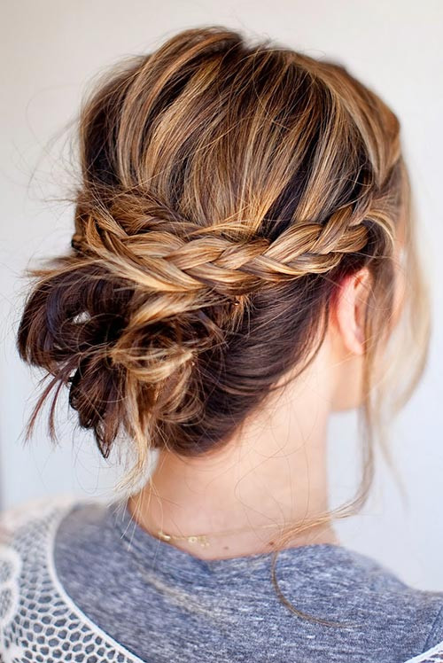 Cool Updo Hairstyles
 Cool Updo Hairstyles for Women with Short Hair