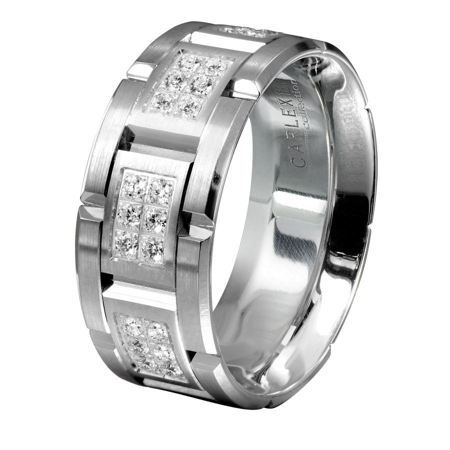 Cool Wedding Bands For Guys
 Awesome Unique Mens Diamond Wedding Rings Matvuk