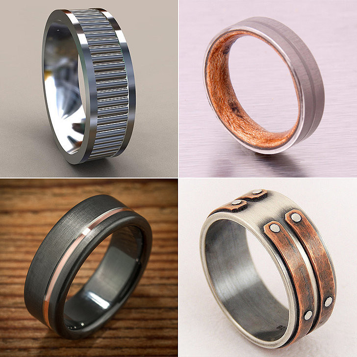 Cool Wedding Bands For Guys
 Unique Engagement Rings For Men