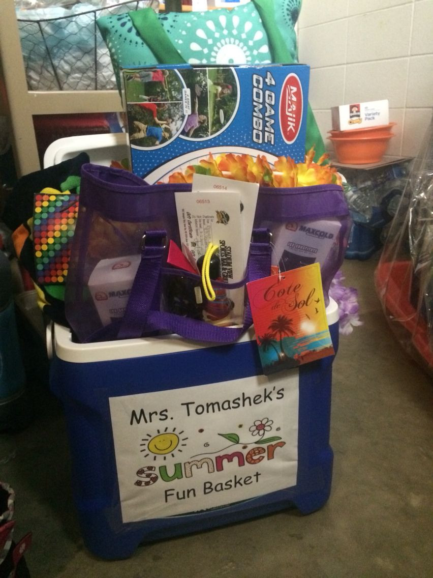 The Top 22 Ideas About Cooler Gift Basket Ideas Home Family Style 