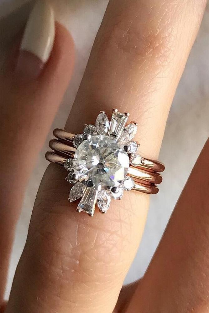 Coolest Wedding Rings
 21 Amazing Bridal Sets For Any Style