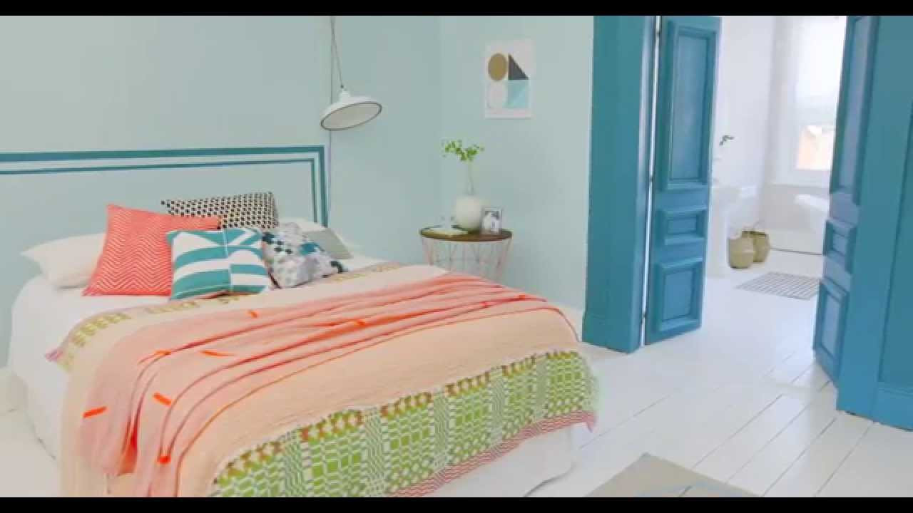 Coral Bedroom Color Schemes
 Bedroom Ideas A Coral & Teal Colour Scheme with Dulux