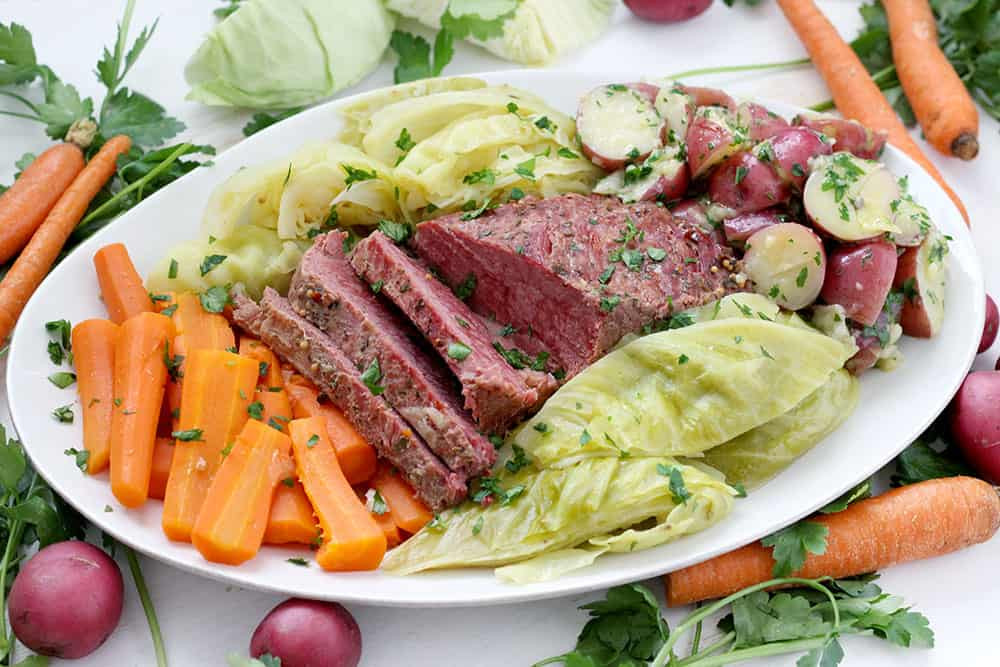 Corn Beef And Cabbage
 Instant Pot Corned Beef with Cabbage Carrots and