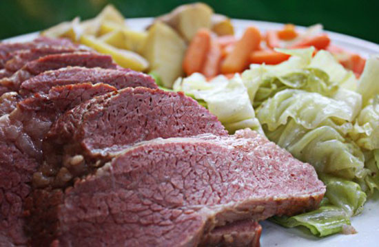 Corn Beef And Cabbage
 Corned beef and cabbage by Bobby Flay and more celebrity