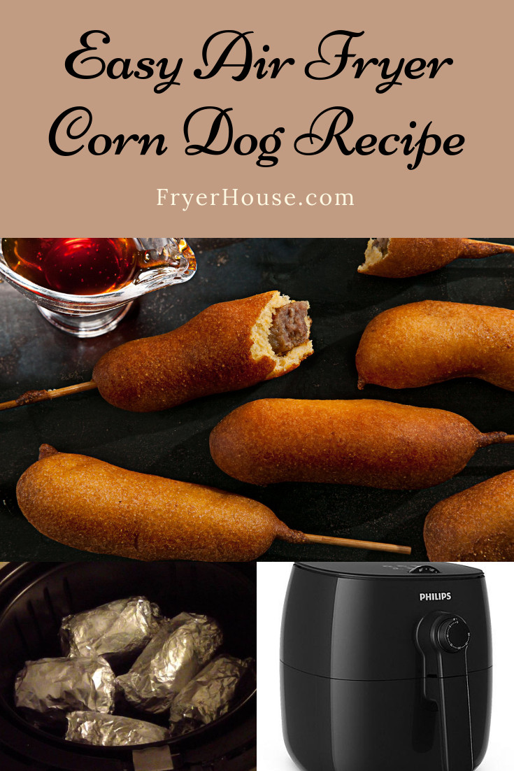Corn Dogs Air Fryer
 Easy Air Fryer Corn Dog Recipe