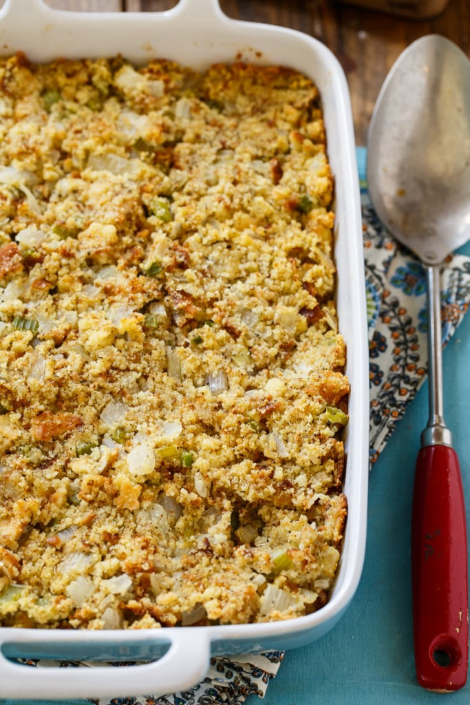 Cornbread Stuffing For Turkey
 Southern Cornbread Dressing Spicy Southern Kitchen