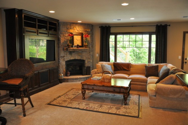 Corner Living Room Ideas
 17 Ravishing Living Room Designs With Corner Fireplace