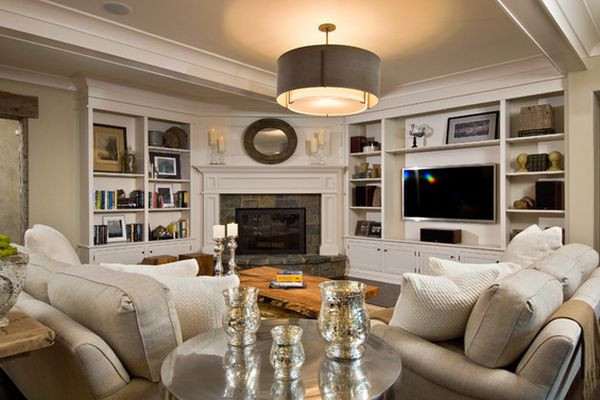 Corner Living Room Ideas
 100 Fireplace Design Ideas For A Warm Home During Winter
