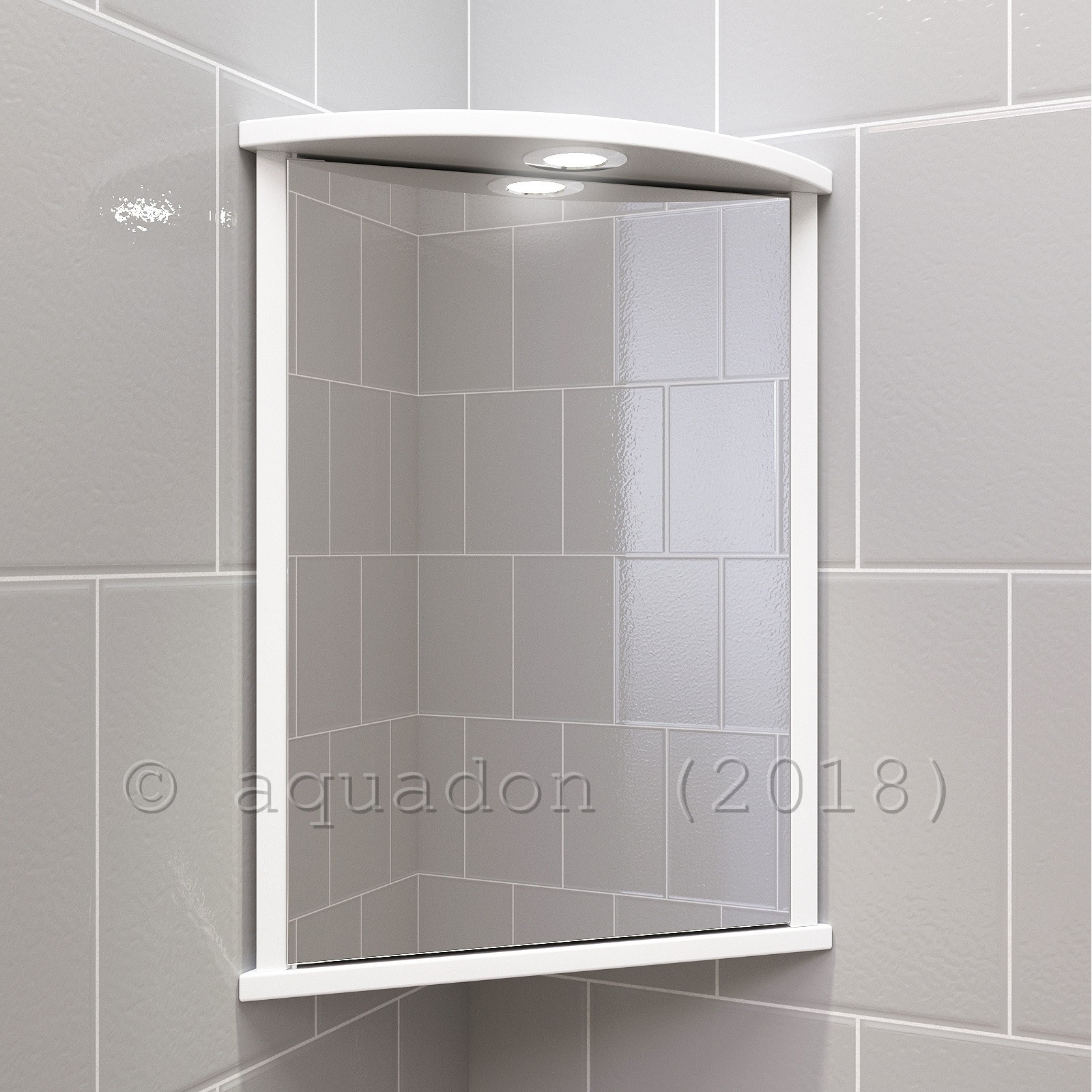 Corner Mirror Bathroom Cabinet
 Bathroom Wall Corner Mirror Cabinet White Single Door