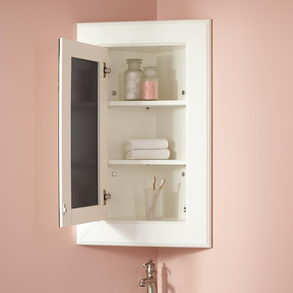 Corner Mirror Bathroom Cabinet
 Mirrored Medicine Cabinet For Bathroom – Loccie Better