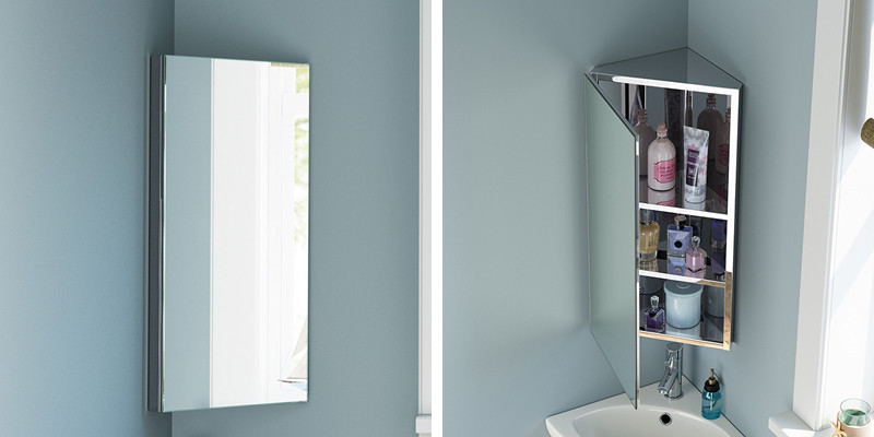 Corner Mirror Bathroom Cabinet
 Top 5 Best Corner Bathroom Cabinets Alexa Home Decor