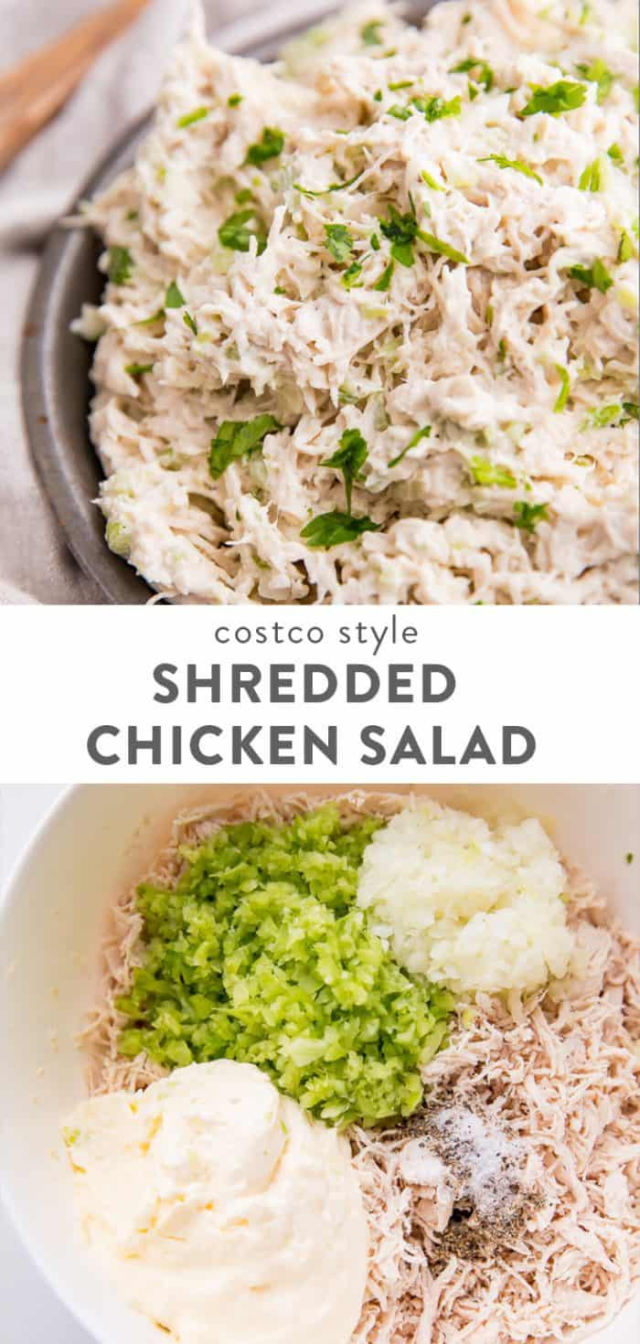 Costco Chicken Salad Recipe
 Shredded Chicken Salad Costco Style 40 Aprons