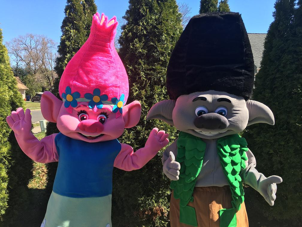 Costumed Characters For Kids Party
 New Jersey NJ