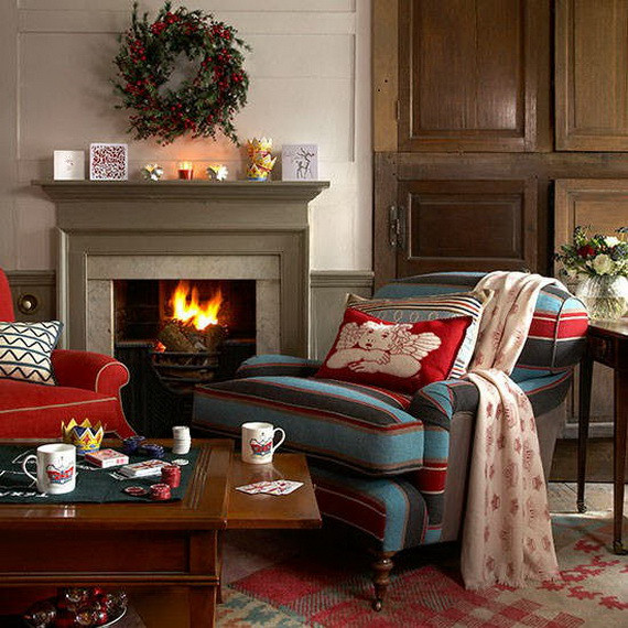 Country Living Room Colors
 60 Elegant Christmas Country Living Room Decor Ideas
