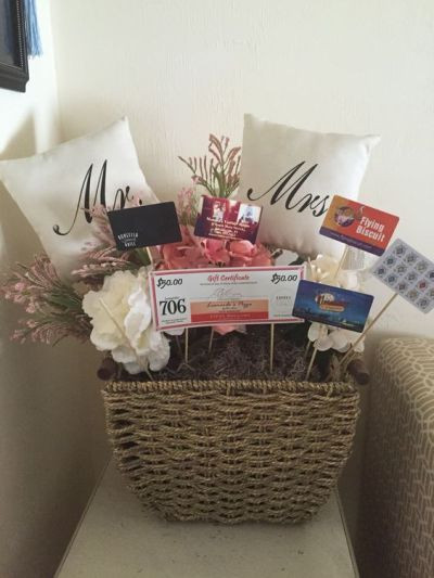 Couples Wedding Shower Gift Ideas
 Gift cards make great fillers in baskets for the happy