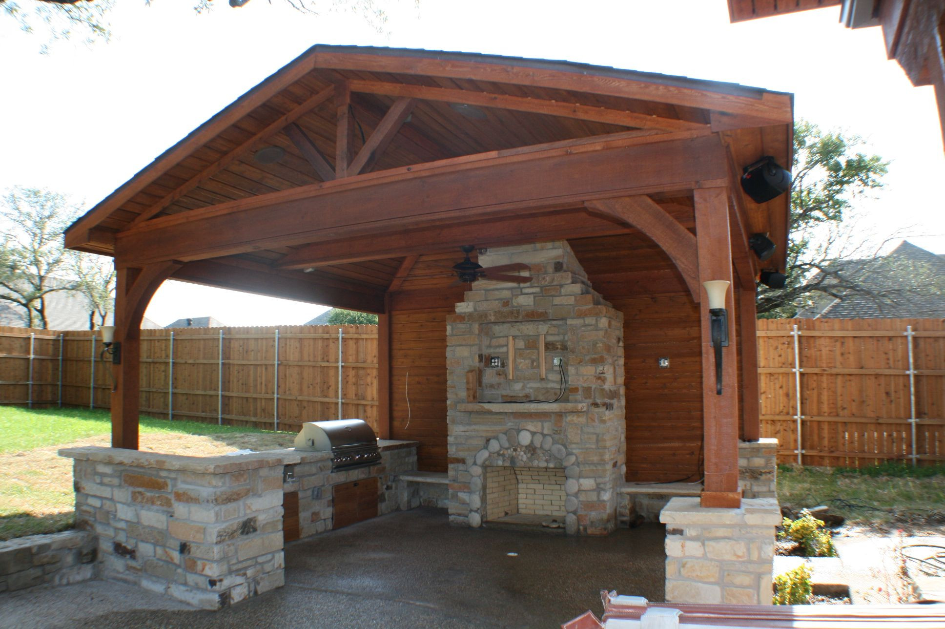 Covered Outdoor Kitchen Structures
 For the purposes of this short article it is this style