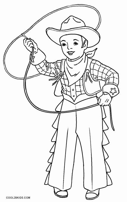 The Best Cowboys Coloring Pages - Home, Family, Style and Art Ideas