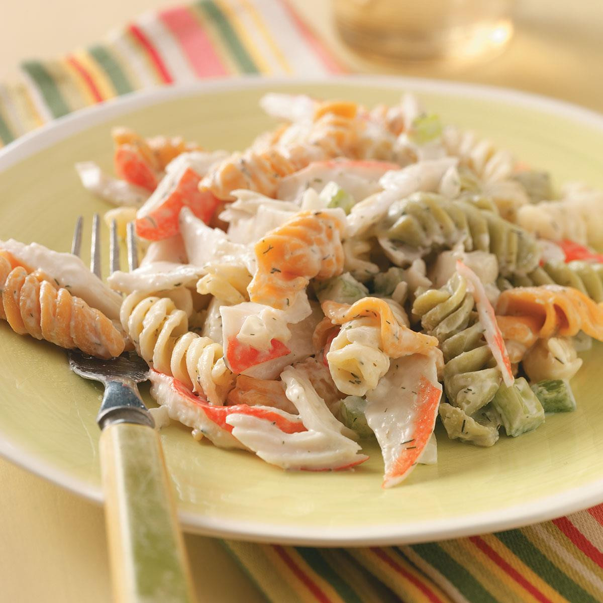 Crab And Shrimp Pasta Salad
 Pasta Crab Salad Recipe
