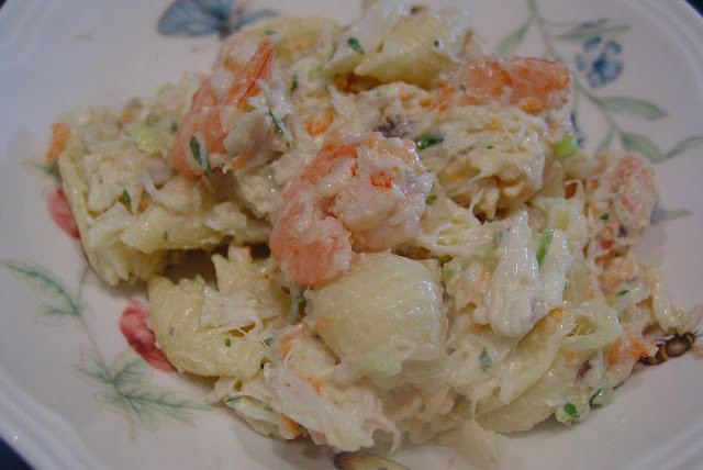 Crab And Shrimp Pasta Salad
 CRAB RECIPES A REALLY GOOD CRAB SHRIMP PASTA SALAD