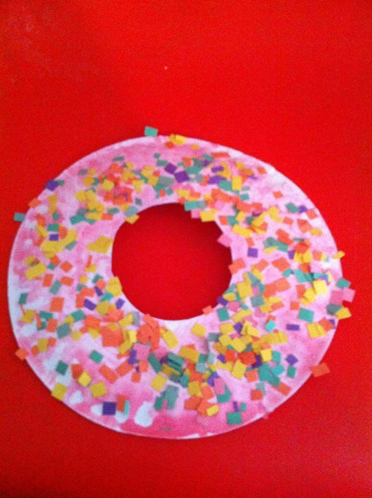 Craft Activity For Preschool
 If you give a dog a donut Art activity