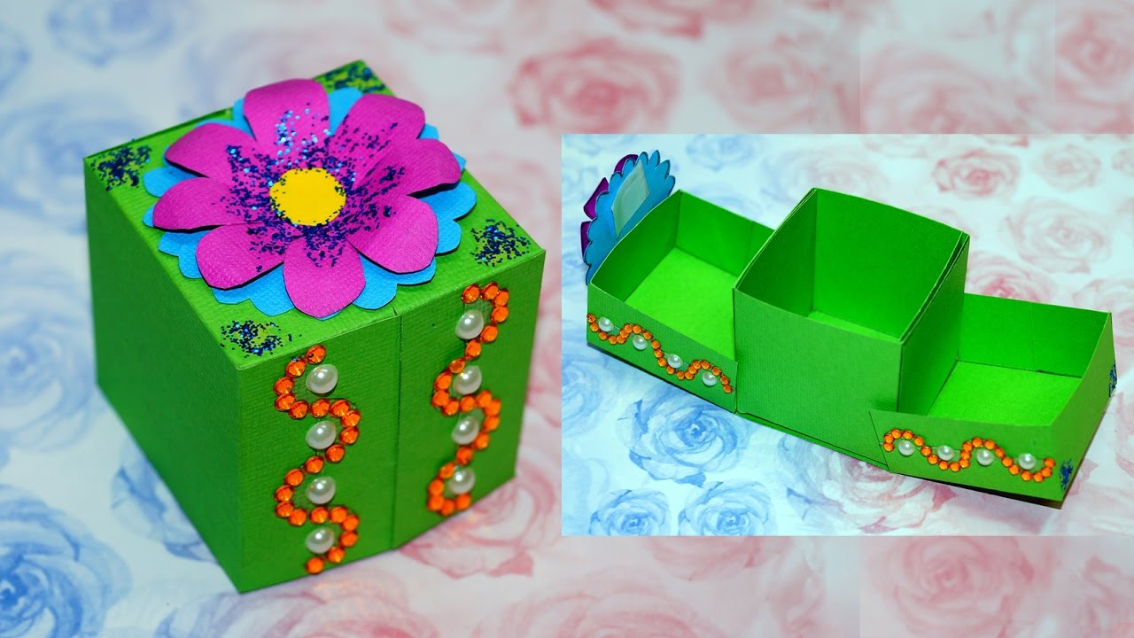 Craft Boxes Ideas
 DIY paper crafts idea t box ideas craft