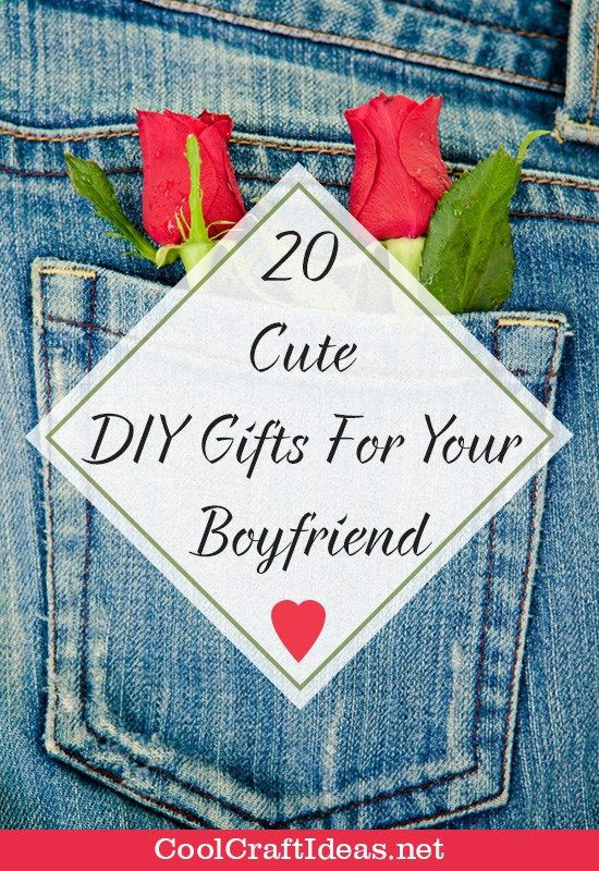 Craft Gift Ideas For Boyfriend
 20 Cute DIY Gifts For Your Boyfriend