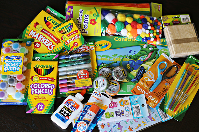 Craft Items For Kids
 Kid Friendly Art Station for Kids See Vanessa Craft