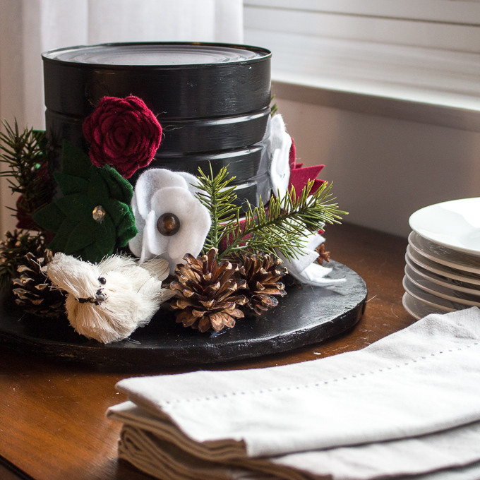 Crafts And Decorations
 A Upcycled Winter Centerpiece Idea – Sustain My Craft Habit