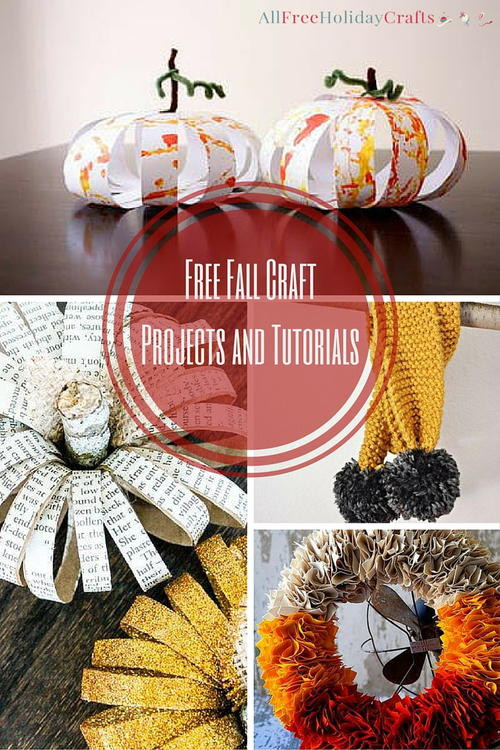 Crafts And Decorations
 15 Fall Craft Ideas Free Fall Craft Projects and