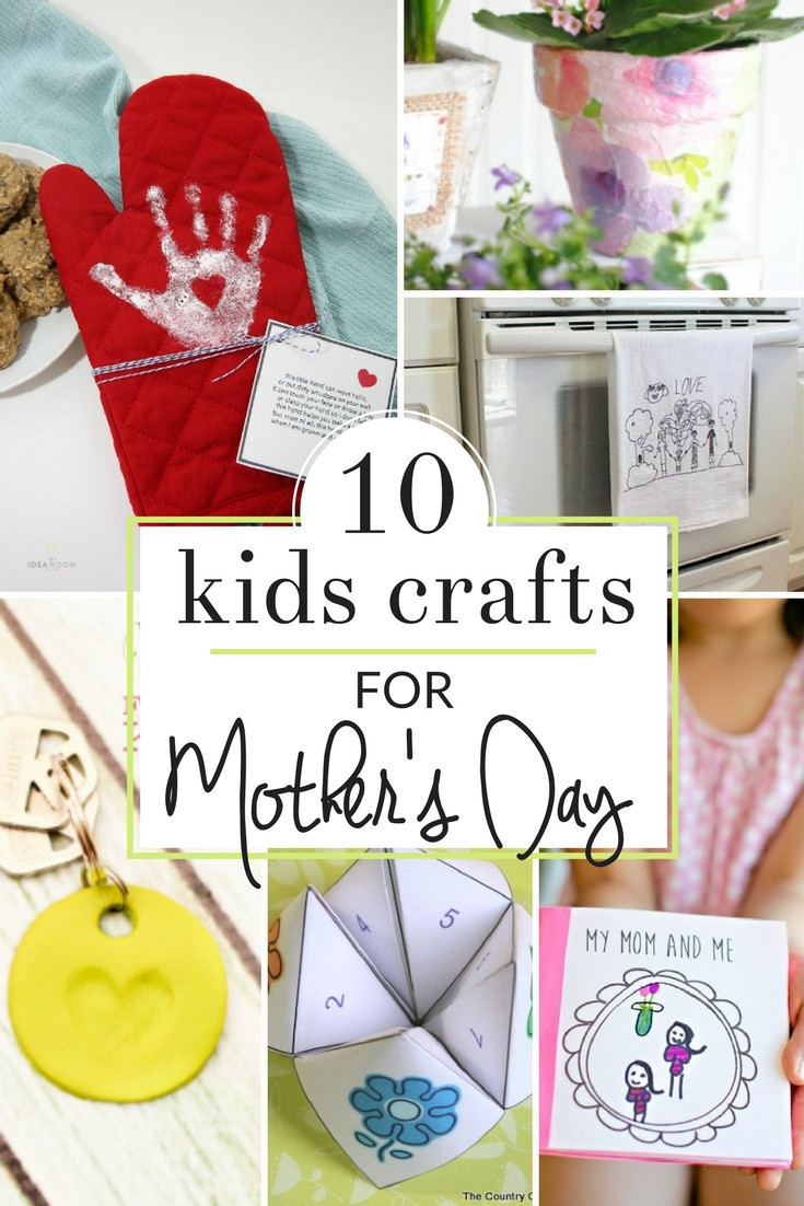 Crafty Gift Ideas
 Homemade Mother s Day Gifts from Kids The Crazy Craft Lady