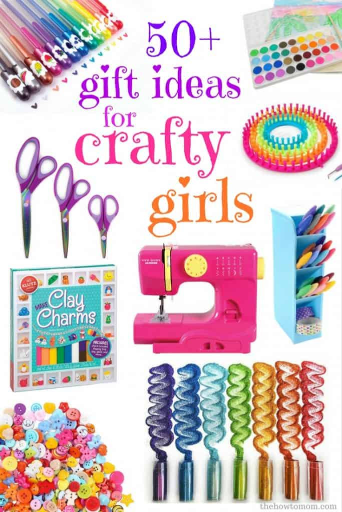Crafty Gift Ideas
 50 Awesome Gift Ideas for Crafty Girls
