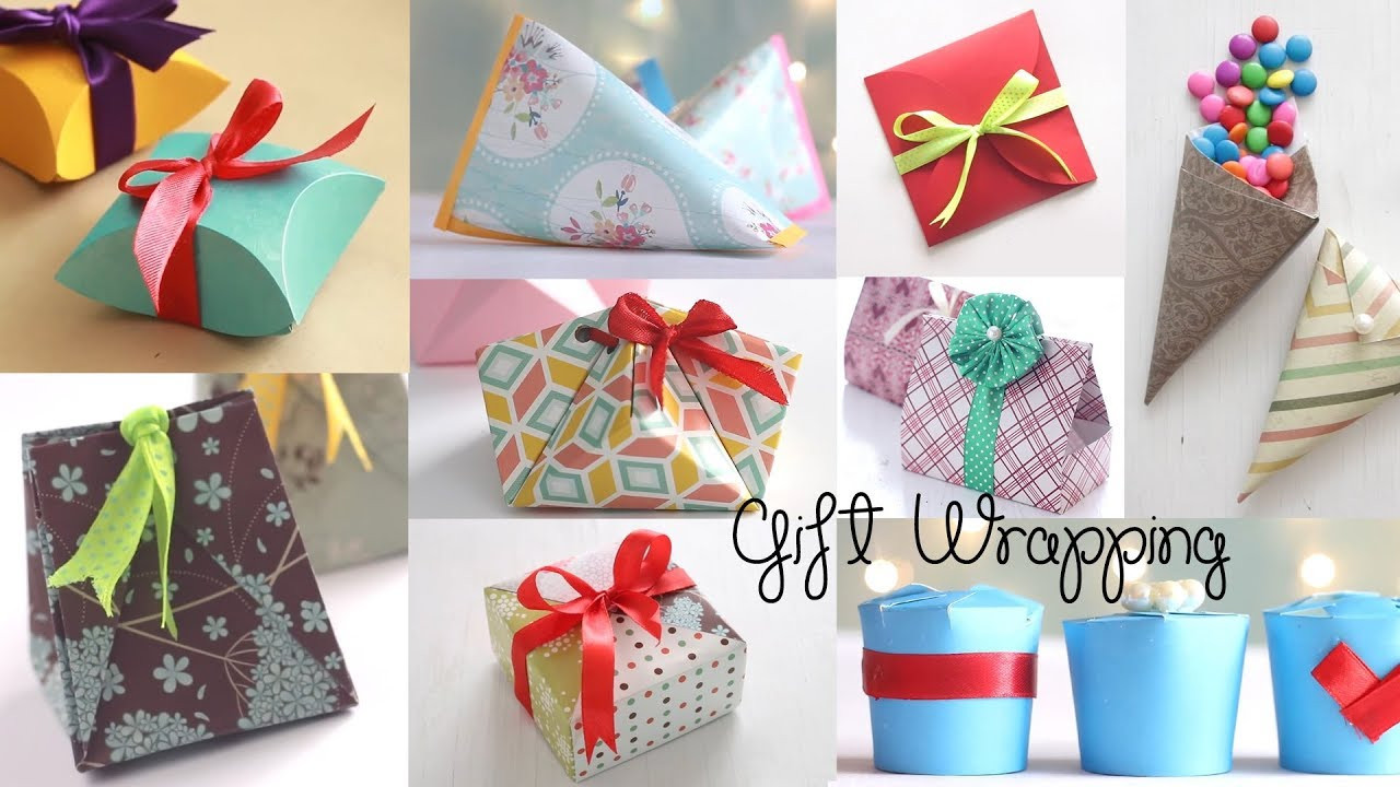 Crafty Gift Ideas
 10 Fantastic Gift Wrap Ideas Paper Crafts