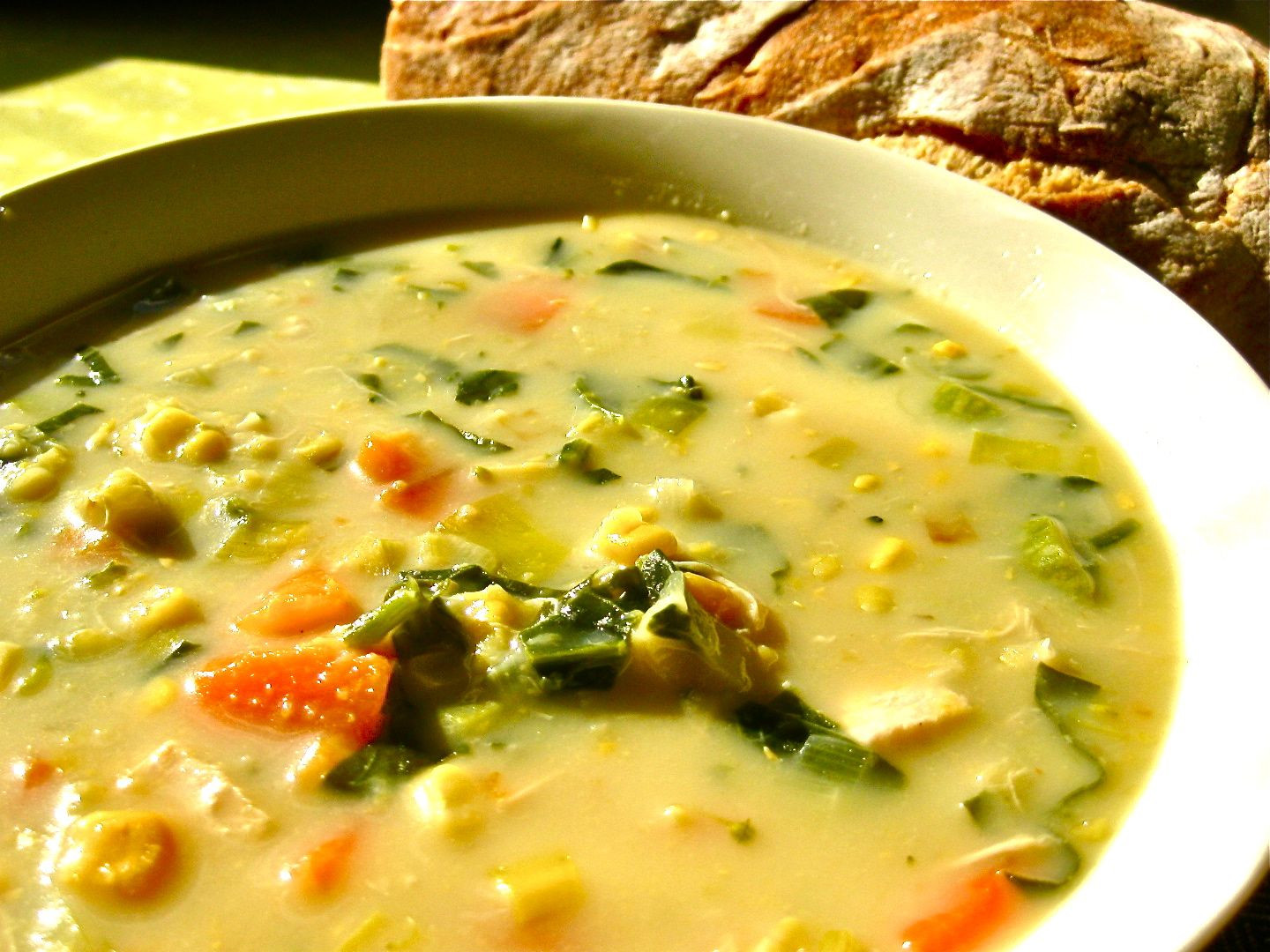 Creamy Chicken And Vegetable Soup
 Healthy and Creamy Chicken and Ve able Soup – Feeding