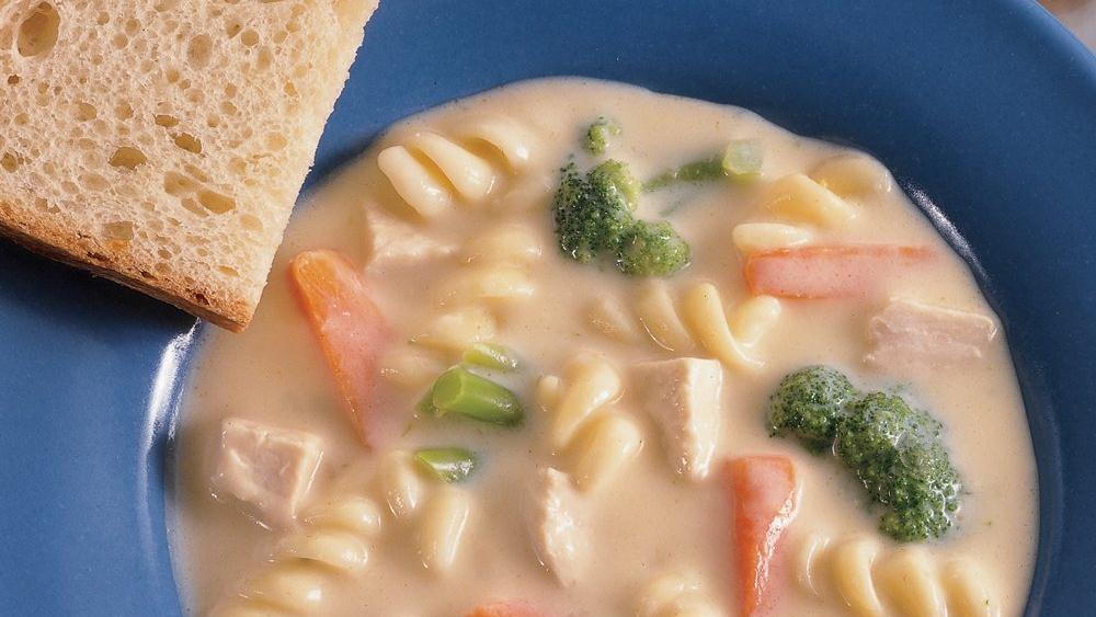 Creamy Chicken And Vegetable Soup
 Creamy Chicken and Ve able Soup recipe from Pillsbury