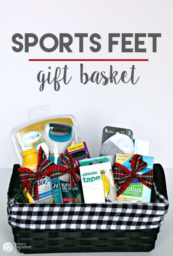 Creative Gift Basket Ideas For Men
 Sports Feet Gift Basket