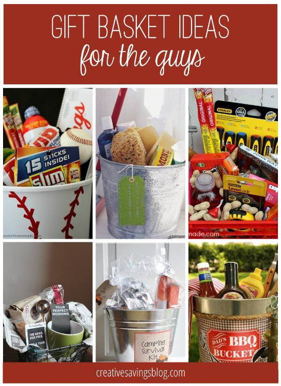 Creative Gift Basket Ideas For Men
 DIY Gift Basket Ideas for Everyone on Your List