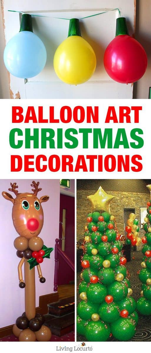 Creative Office Holiday Party Ideas
 Christmas Balloon Art