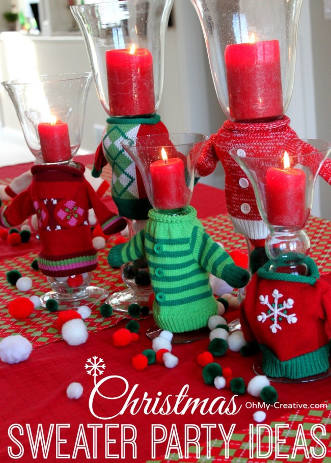 Creative Office Holiday Party Ideas
 Ugly Christmas Sweater Party Ideas Oh My Creative