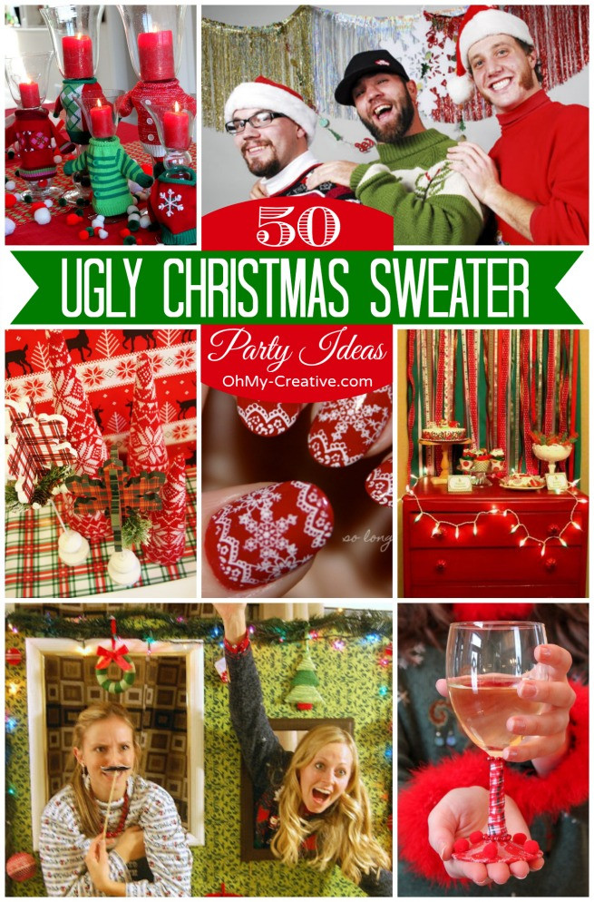 Creative Office Holiday Party Ideas
 15 Do It Yourself Ugly Christmas Sweaters Oh My Creative