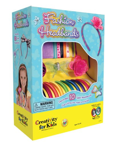 Creativity For Kids Fashion Headbands
 Creativity for Kids Fashion Headbands Kit