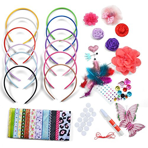 Creativity For Kids Fashion Headbands
 Creativity for Kids Fashion Headbands Craft Kit Makes 10