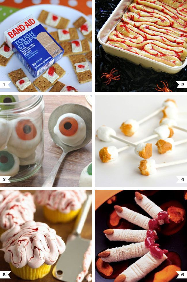 Creepy Food Ideas For Halloween Party
 Creepy and scary Halloween party food ideas