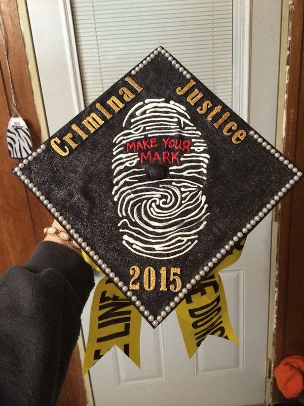 Criminal Justice Graduation Party Ideas
 Fun and Easy Criminal Justice Graduation Cap